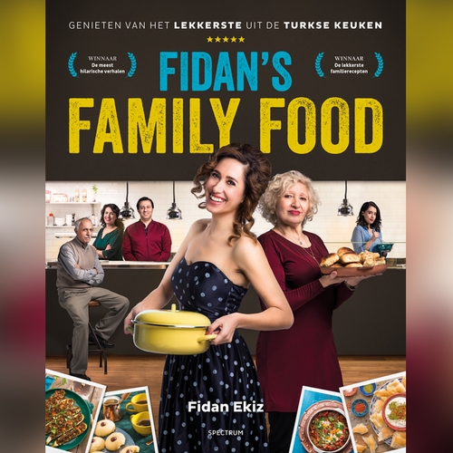 Boek ‘Fidan’s Family Food' - Fidan Ekiz (gesloten)