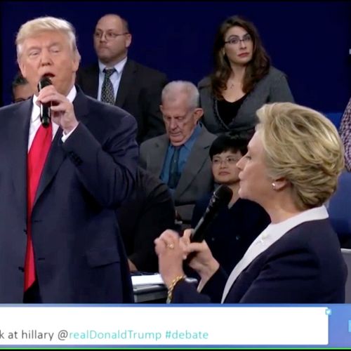 Afbeelding van LuckyTV Vintage: Duetten Clinton en Trump